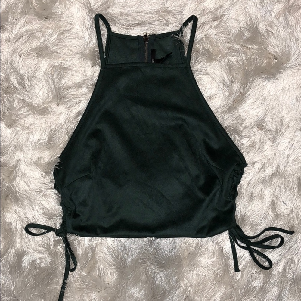 Forever 21 Tied Crop Top